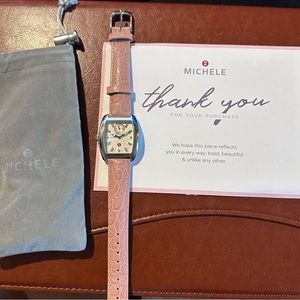 Michele watch with genuine diamonds